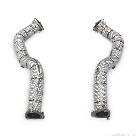Porsche 718 Cayman GT4 RS / Spyder RS Downpipe Exhaust System in stock