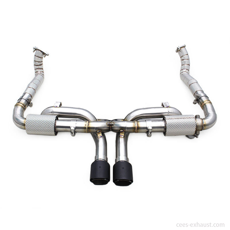 Porsche 718 Cayman / Boxster 2.0T / 2.5T Valved Sport Exhaust System