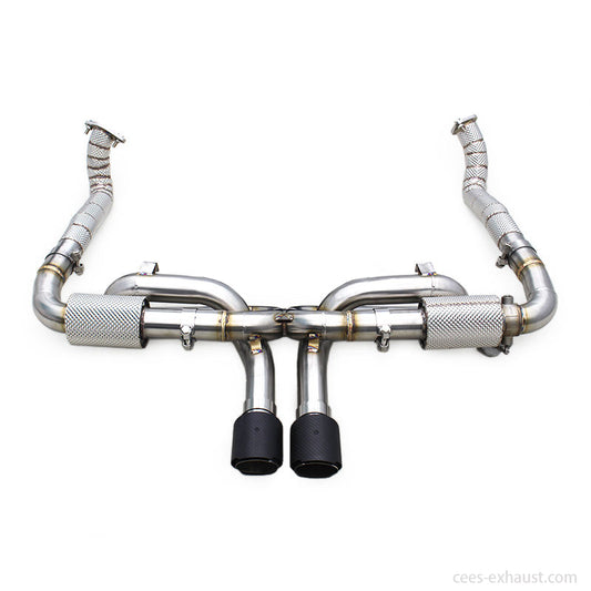Porsche 718 Cayman / Boxster 2.0T / 2.5T Valved Sport Exhaust System