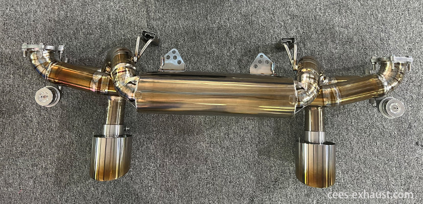 Porsche 718 Cayman GT4/GTS/Spyder 4.0L Valved Sport Exhaust System