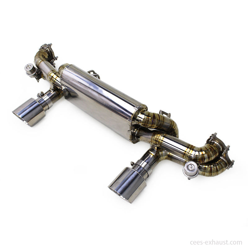 Porsche 718 Cayman GT4/GTS/Spyder 4.0L Valved Sport Exhaust System