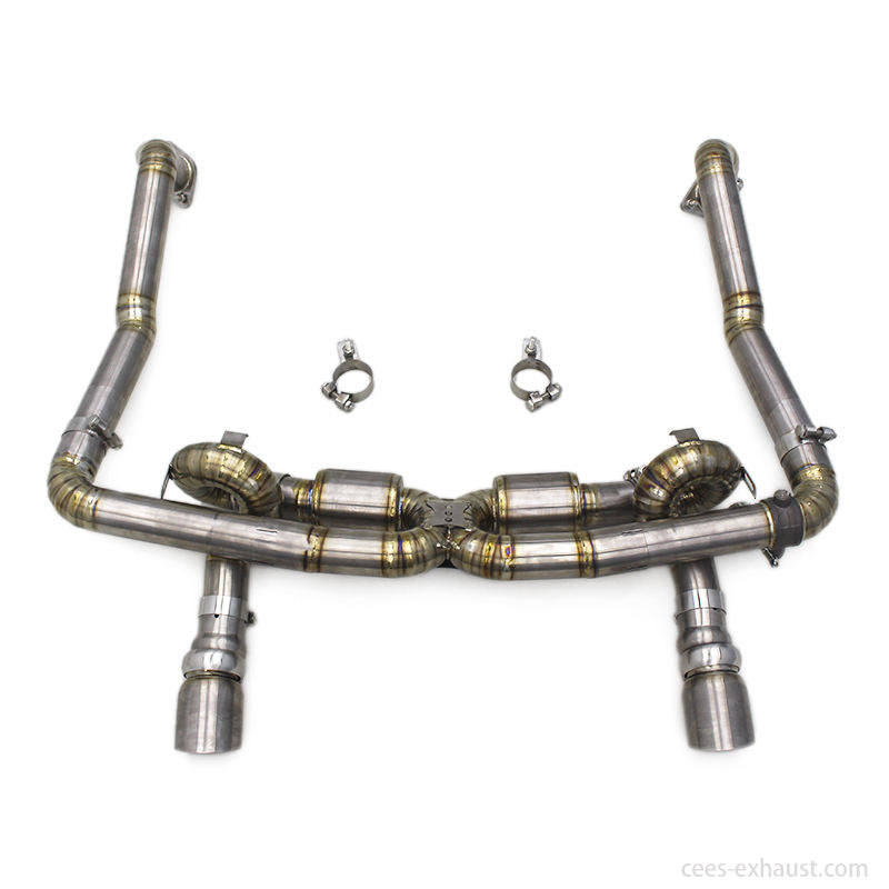 PORSCHE 718 Cayman/Boxster 2.0T/2.5T Upgrade GT4 Valved Sport Exhaust System