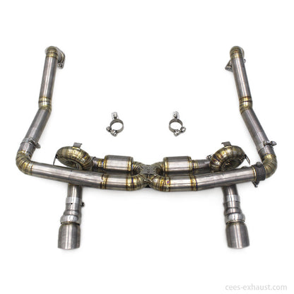 PORSCHE 718 Cayman/Boxster 2.0T/2.5T Upgrade GT4 Valved Sport Exhaust System