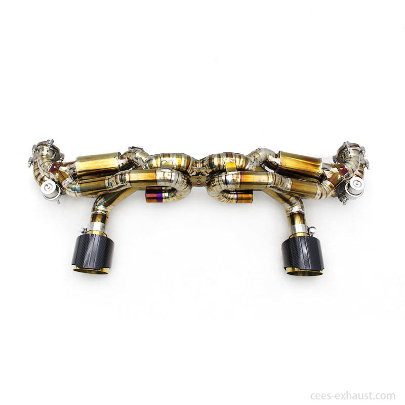 Porsche 718 Cayman GT4 / GTS / Spyder 4.0L Valved Sport Exhaust System