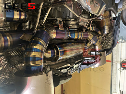 Porsche 718 Cayman GT4 RS / Spyder RS Valved Sport Exhaust System with Muffler