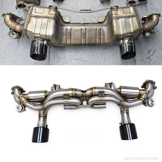 Porsche 718 Cayman GT4 / GTS / Spyder 4.0L Valved Sport Exhaust System