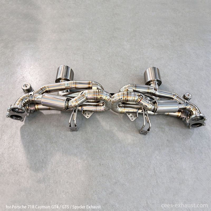 718 cayman gt4 exhaust
