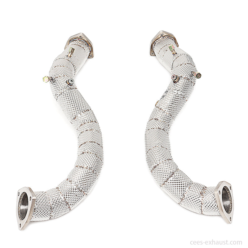 Porsche 718 Cayman GT4 RS / Spyder RS Downpipe Exhaust System in stock