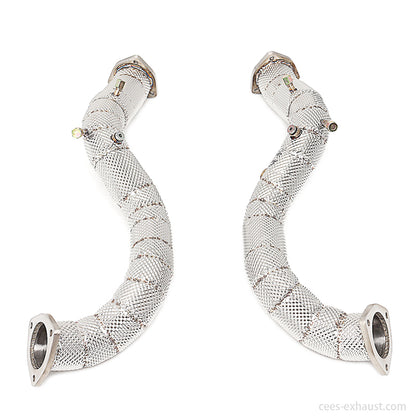 Porsche 718 Cayman GT4 RS / Spyder RS Downpipe Exhaust System in stock