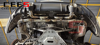 Porsche 718 Cayman GT4 / GTS / Spyder 4.0L Valved Sport Exhaust System