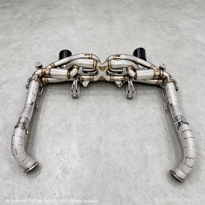 718 gt4 exhaust