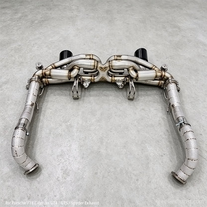 718 gt4 exhaust