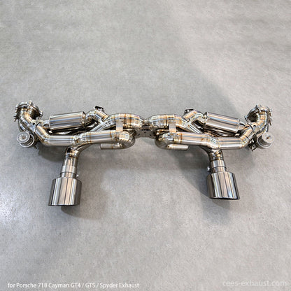 718 gt4 exhaust