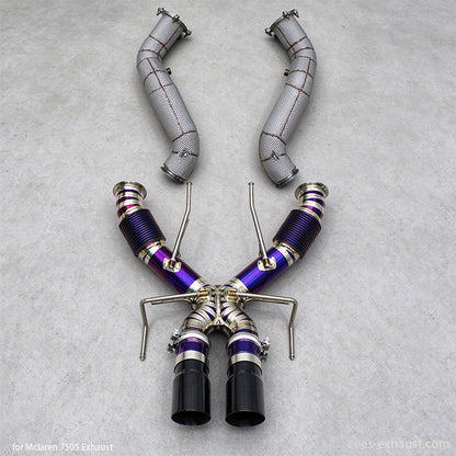 750S Titanium Exhaust
