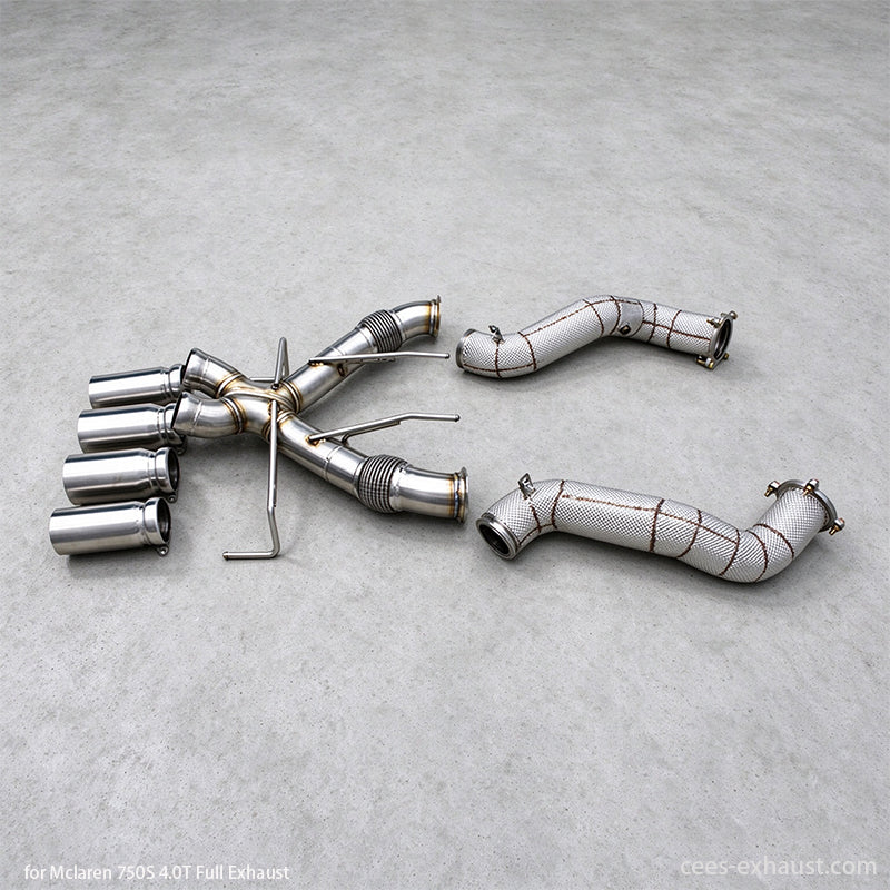 750S Tuning Exhaust