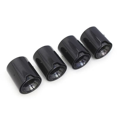 CEES MP Carbon Fiber Exhaust Tips Tail mouth Throat Exhaust Pipes For BMW