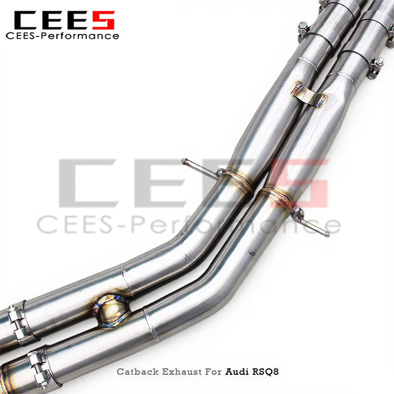 Audi RS Q8/RSQ8/Q8 Titanium Valved Sport Exhaust system