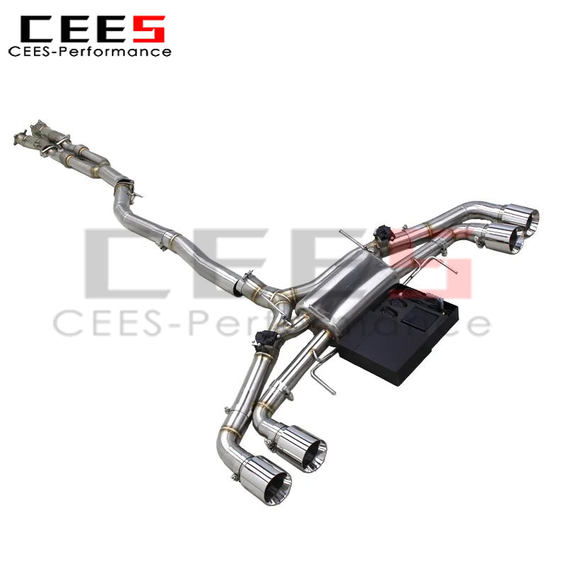 cees Valve Catback Exhaust Y Pipe for Nissan GTR/GT-R R35 3.8TT 2008-2023 Escape Stainless Steel Exhaust Pipe Muffler System