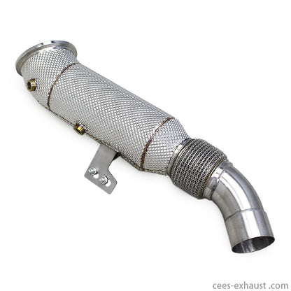 Toyota Supra A90/A91 Stainless Steel Heat Shield Header Downpipe Exhaust System