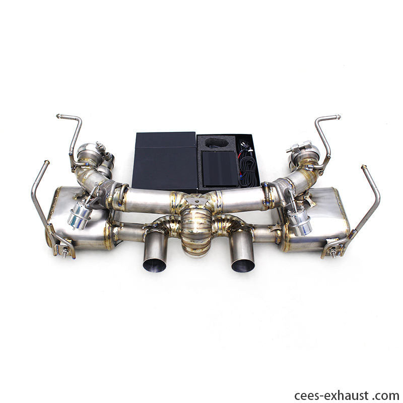 Ferrari 458 Italia/Spider/Speciale/458SC 4.5L Titanium Valved Sport Exhaust System