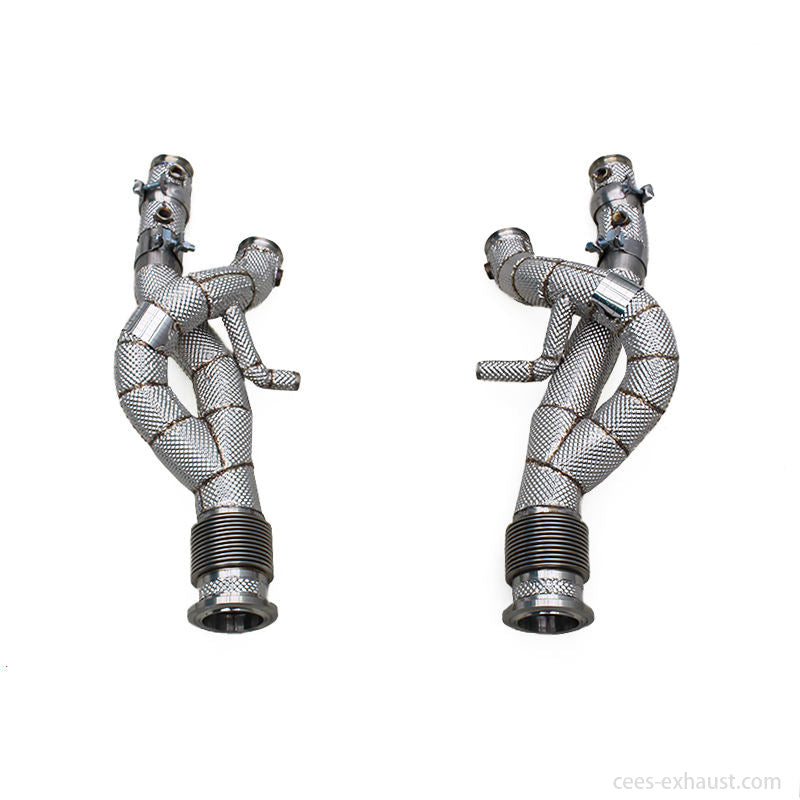 Lamborghini Revuelto Downpipe Exhaust System