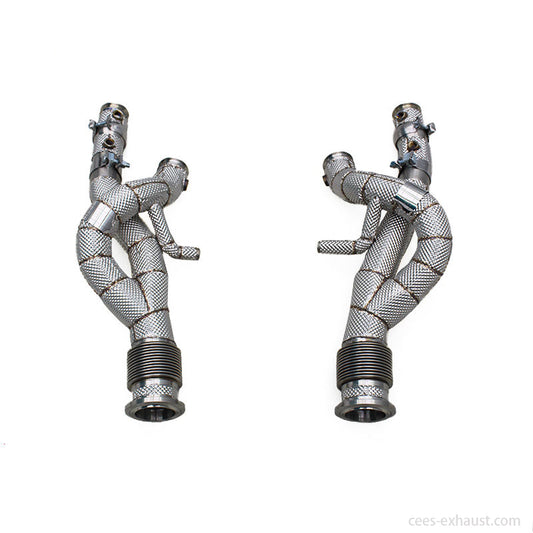 Lamborghini Revuelto Downpipe Exhaust System