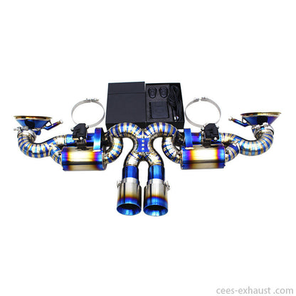 Porsche 911 992 GT3 RS 4.0L 2020-2024 Titanium Valved Sport Exhaust System