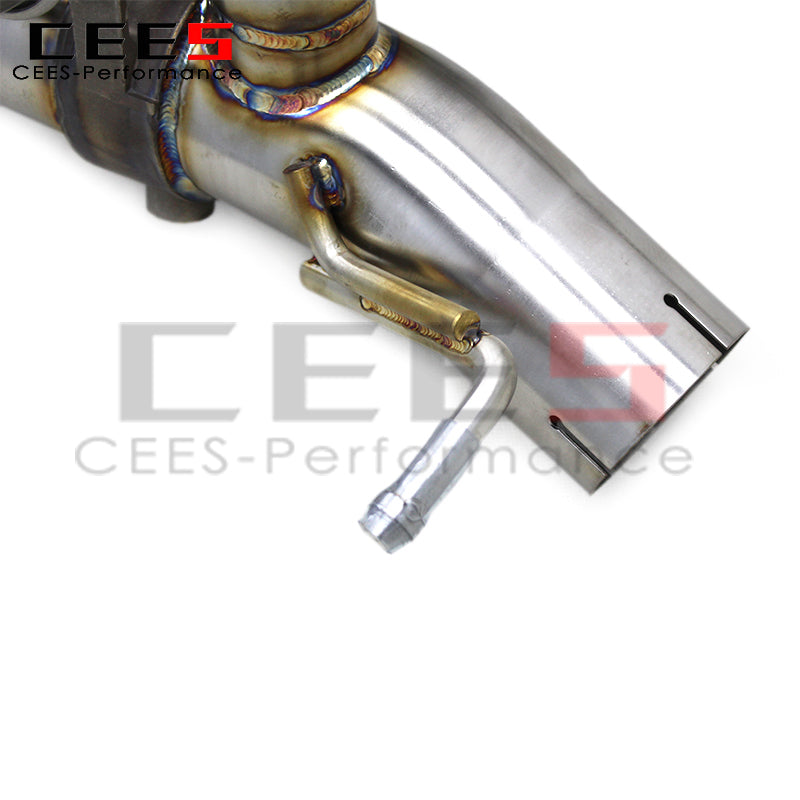 CEES Catback Exhaust for Ferrari488 2015-2019 Performance Exhaust Pipe Muffler Titanium Alloy Valve Escape Car Exhaust System