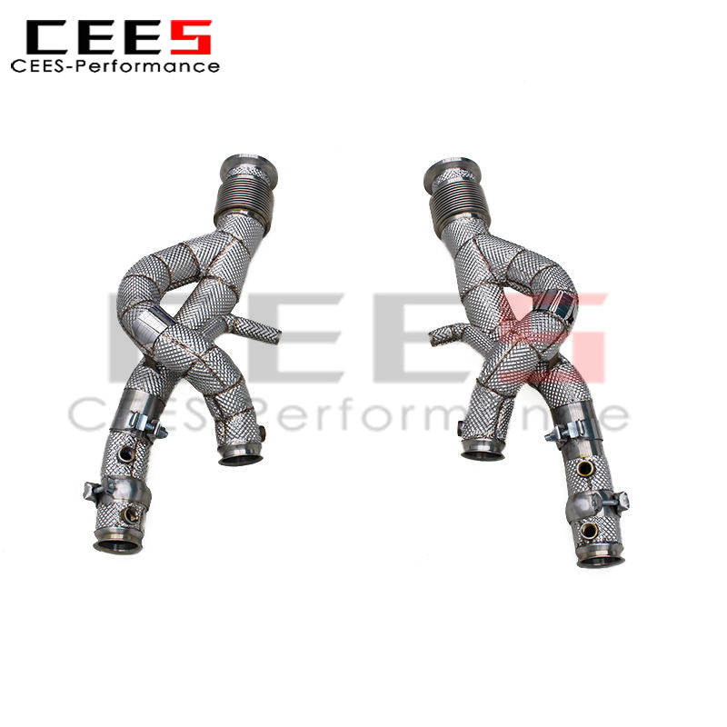 Lamborghini Revuelto 6.5L V12 2023-2025 Stainless Steel Downpipe Exhaust System