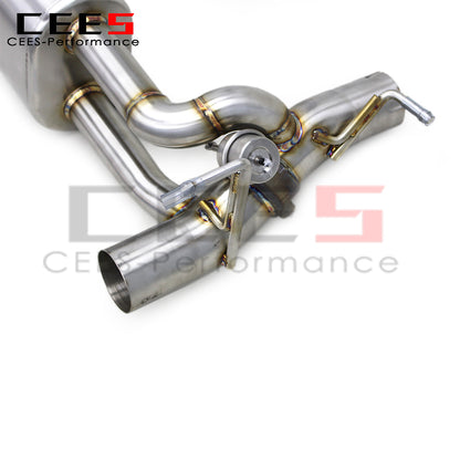CEES Catback Exhaust for Ferrari488 2015-2019 Performance Exhaust Pipe Muffler Titanium Alloy Valve Escape Car Exhaust System