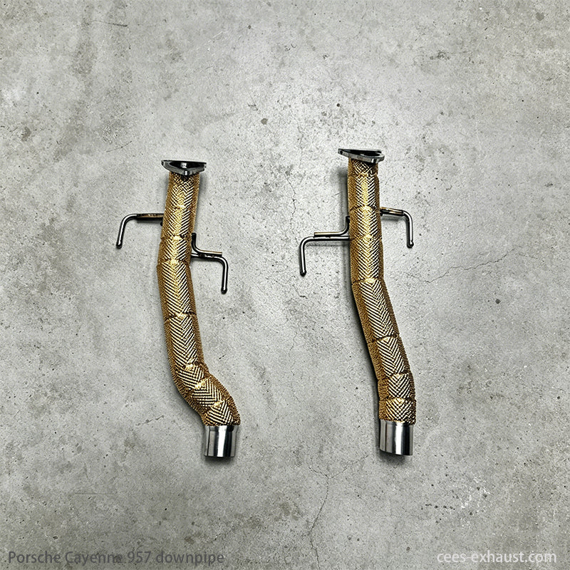 PORSCHE Cayenne 957 4.8 V8 Downpipe Exhaust System