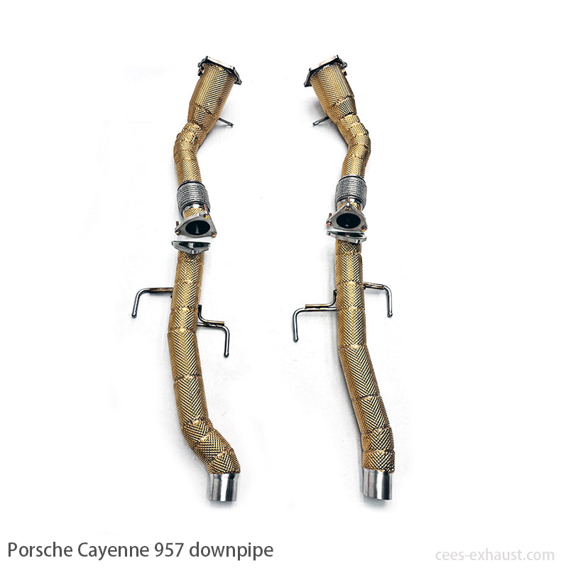 PORSCHE Cayenne 957 4.8 V8 Downpipe Exhaust System