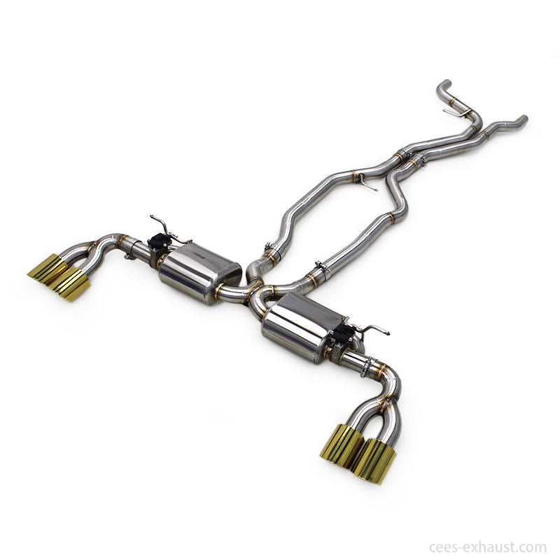 Porsche Cayenne S 958.1 3.0T Valved Sport Exhaust System