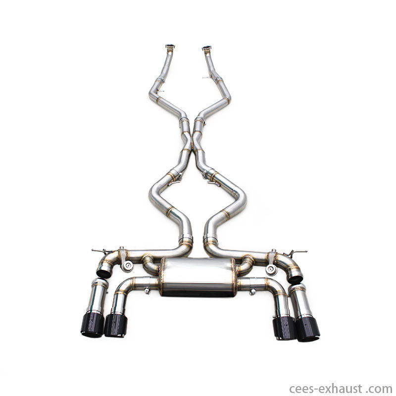 BMW X5M/X6M E70/E71 4.4TT 2010-2014 Stainless Steel Valved Sport Exhaust System