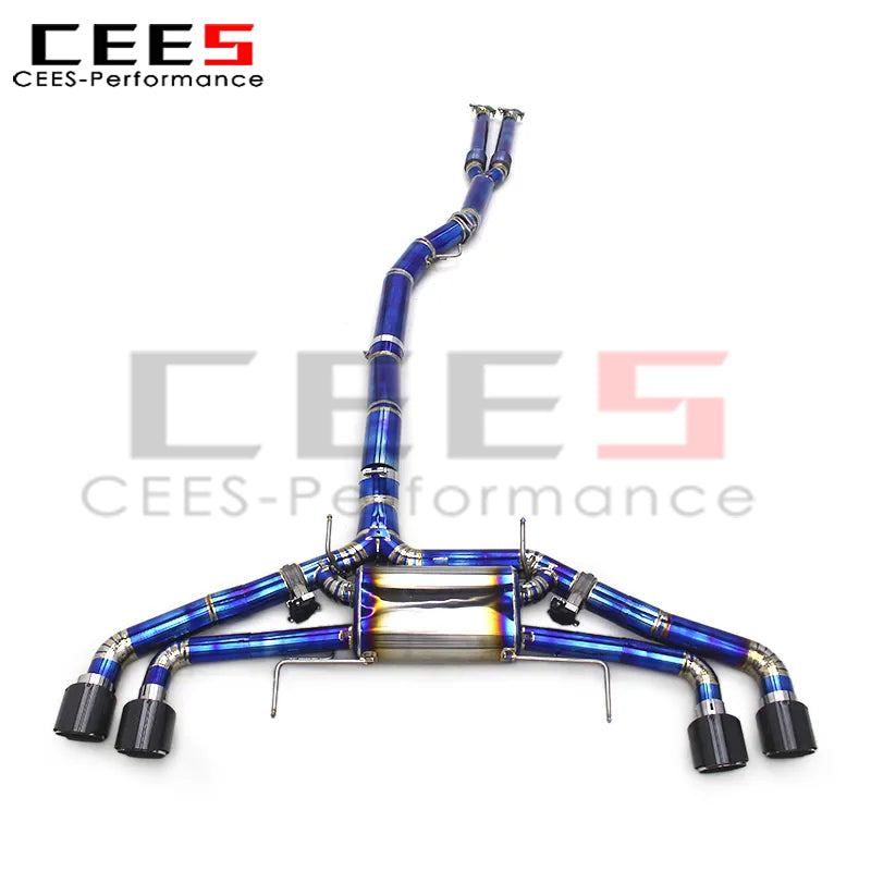 cees Valve Catback Exhaust Y Pipe for Nissan GTR/GT-R R35 3.8TT 2008-2023 Escape Stainless Steel Exhaust Pipe Muffler System