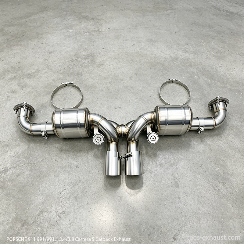 991.1 gt3 exhaust
