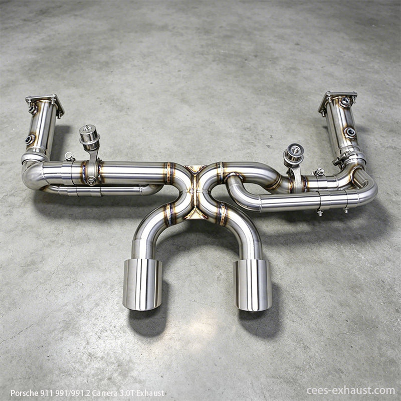 Porsche 911 991/991.2 Carrera 3.0T Upgrade GT3 Valved Exhaust System