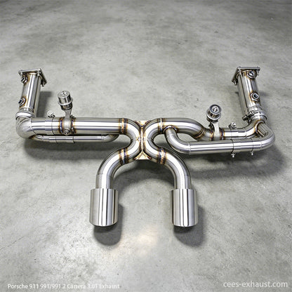 Porsche 911 991/991.2 Carrera 3.0T Upgrade GT3 Valved Exhaust System