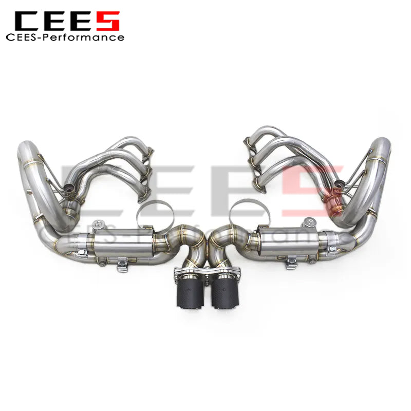 CEES For Porsche 911 991/991.1 GT3 4.0L 2015-2018 Valved Sport Exhaust System