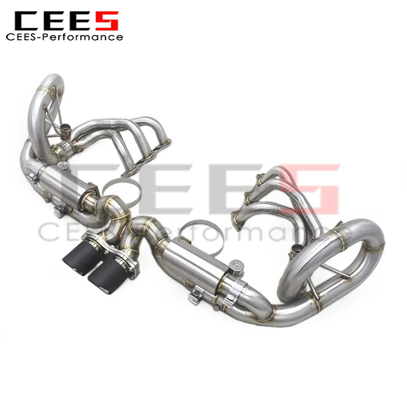 CEES For Porsche 911 991/991.1 GT3 4.0L 2015-2018 Valved Sport Exhaust System