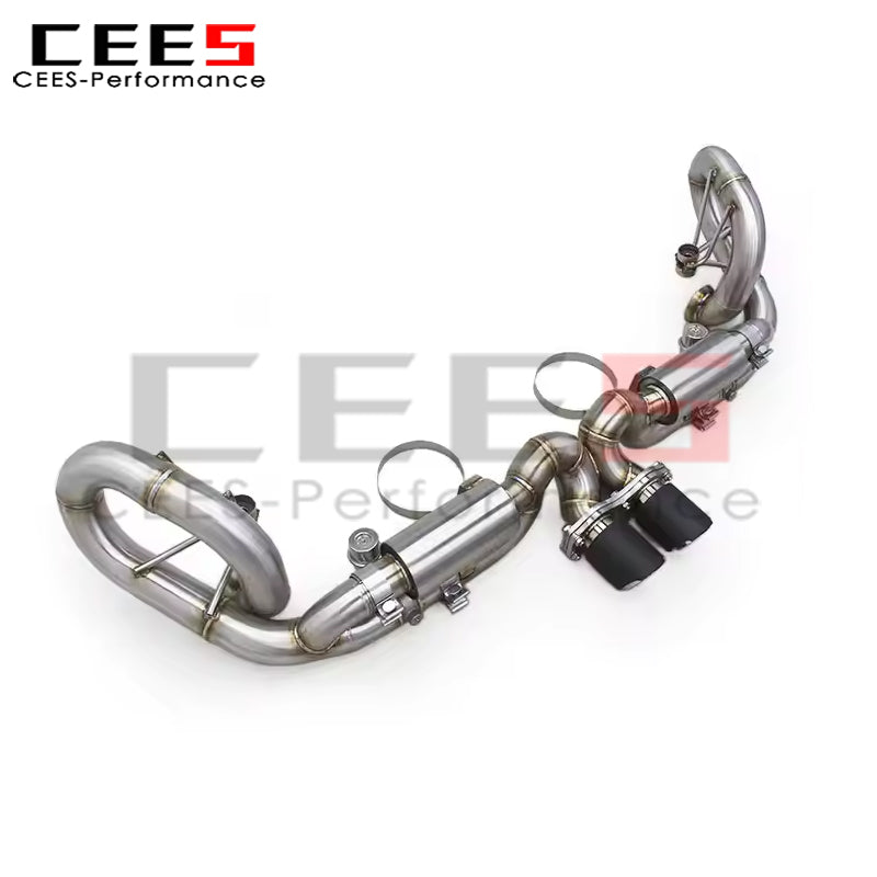 CEES For Porsche 911 991/991.1 GT3 4.0L 2015-2018 Valved Sport Exhaust System