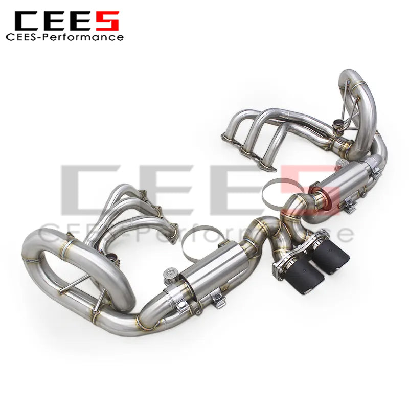 CEES For Porsche 911 991/991.1 GT3 4.0L 2015-2018 Valved Sport Exhaust System