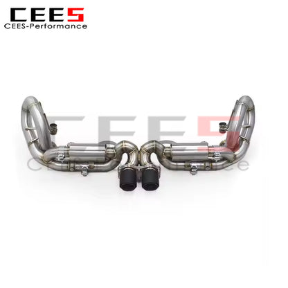 CEES For Porsche 911 991/991.1 GT3 4.0L 2015-2018 Valved Sport Exhaust System