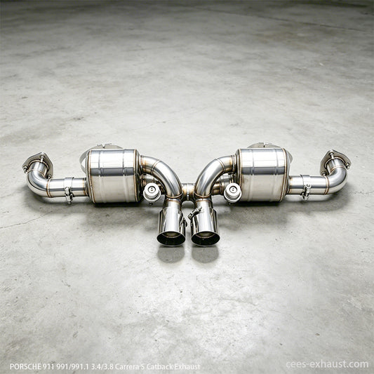 991 gt3 exhaust