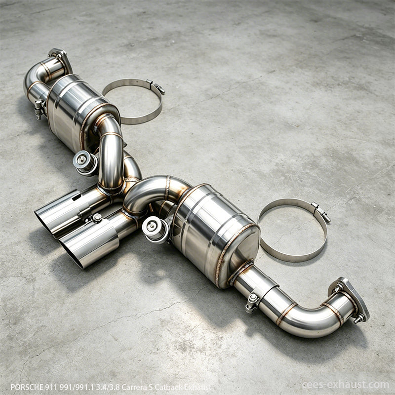 991 gt3 exhaust system	