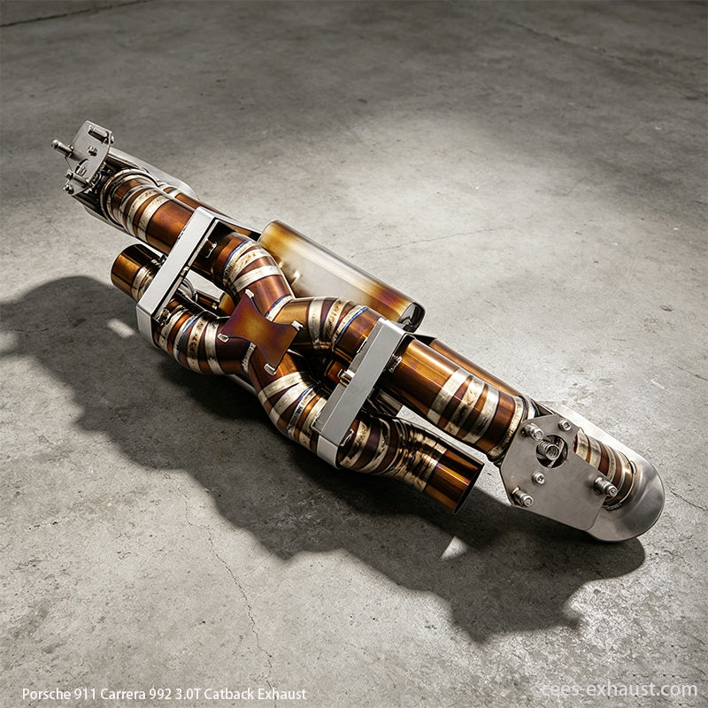 Porsche 911 992 Carrera 3.0T Valved Sport Exhaust System