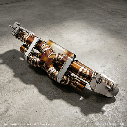 Porsche 911 992 Carrera 3.0T Valved Sport Exhaust System