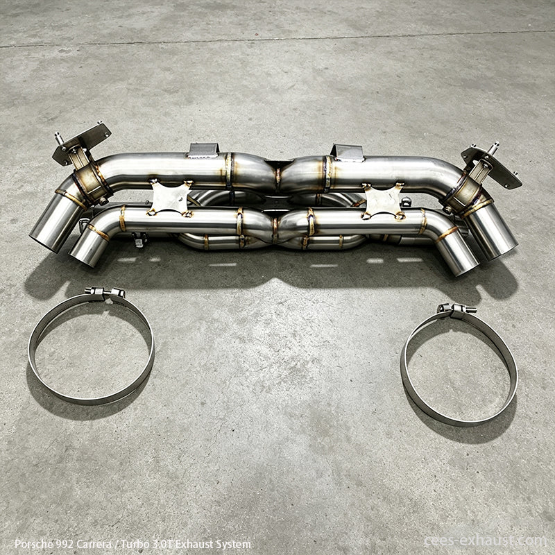 Porsche 992 992.1 992.2 Carrera / Turbo Valved Sport Exhaust System（No Muffer）