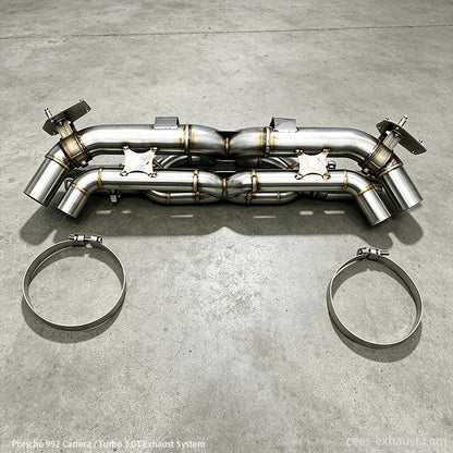Porsche 992 992.1 992.2 Carrera / Turbo Valved Sport Exhaust System（No Muffer）