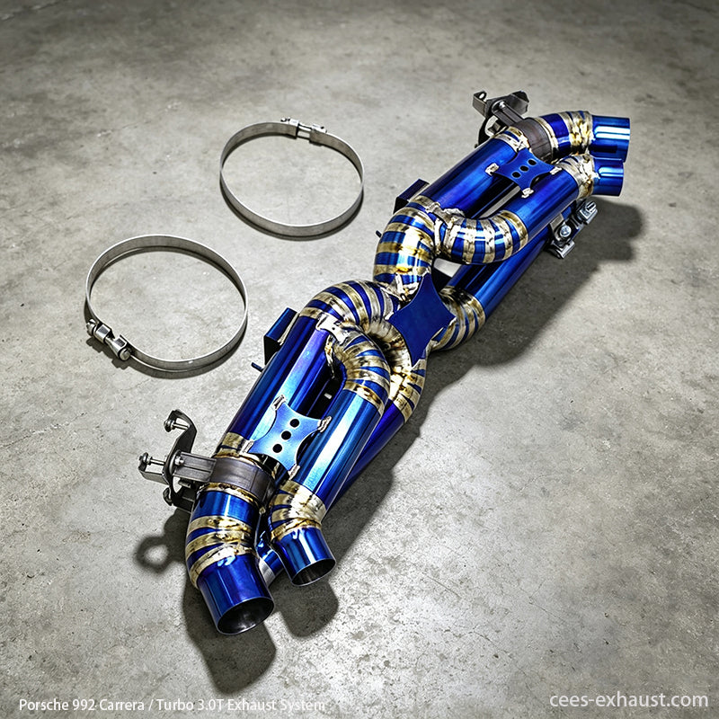 Porsche 992 992.1 992.2 Carrera / Turbo Valved Sport Exhaust System（No Muffer）